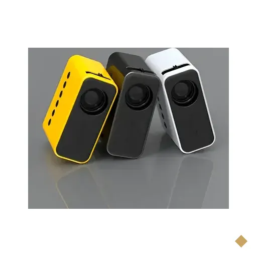 Mini Projetor Portátil Para Espelhar Imagem Do Computador Celular  Em Hd