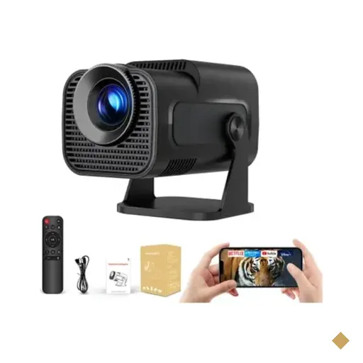 Projetor Smart Tv Portátil Wifi Tela Até 150 "