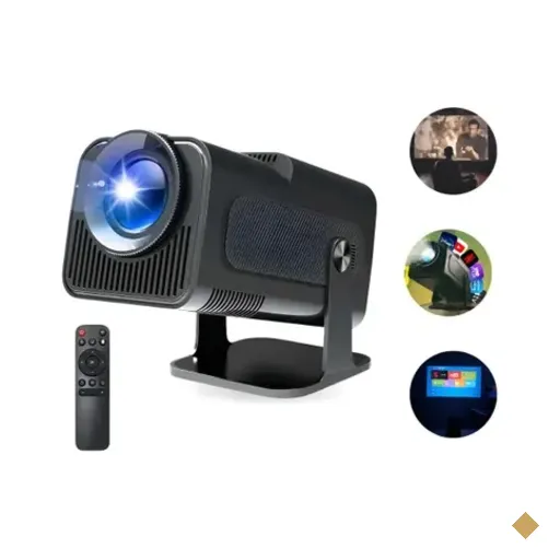 Projetor Portátil LED Wifi Cinema Em Casa Bivolt