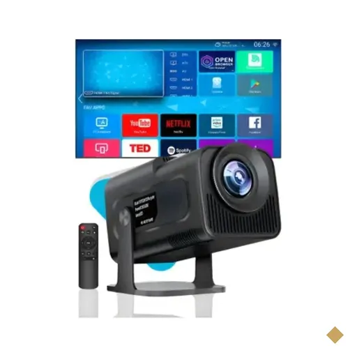 Mini Projetor Portátil Conexão Bluetooth Android 150"