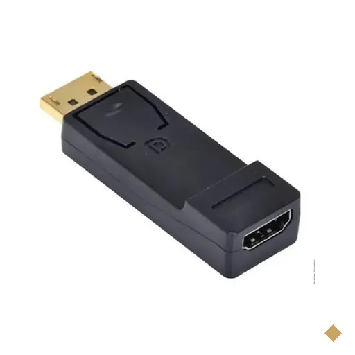 Adaptador DisplayPort (M) x HDMI (F) Preto - Vinik