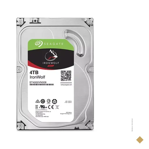HD Seagate 4TB IronWolf NAS 5900RPM 64MB SATA 6.0Gb/s ST4000VN008