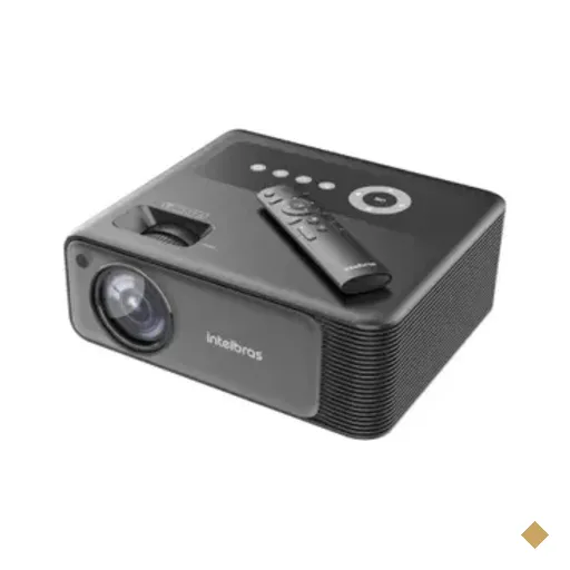 Projetor Intelbras Pfl6520 7400 Lumens 200" Full Hd HDMI Bluetooth - Preto