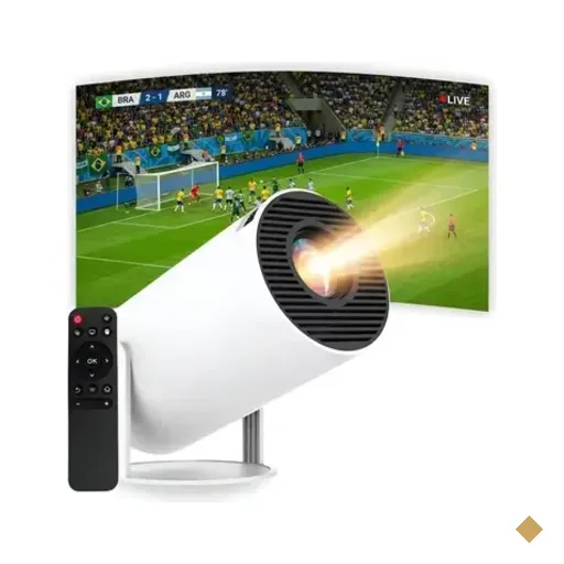 Projetor de Tela 4k ANDROID 8000 COPA DO MUNDO FORTE Cinema Grande projetor…