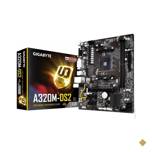 Placa Mãe Gigabyte GA-A320M-DS2 (Socket AM4) AMD A320
