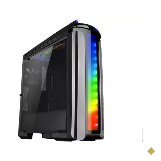 Gabinete Thermaltake Versa C22 Black Windowed LED RGB Mid Tower