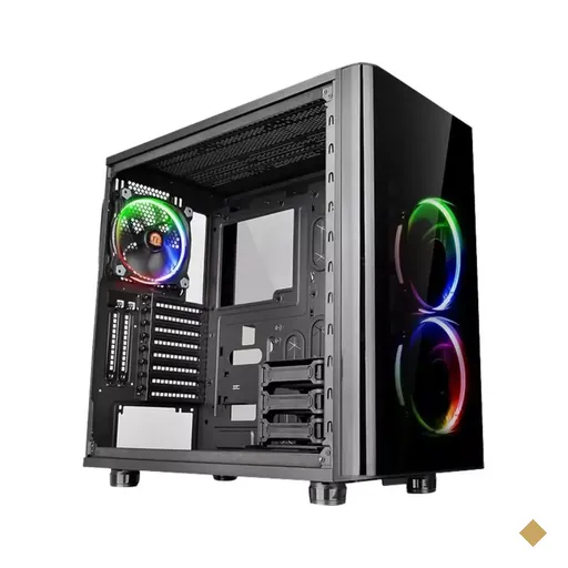 Gabinete Thermaltake View 31 RGB Windowed Mid Tower Preto