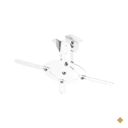 Suporte Projetor De Teto Parede Datashow 13cm - Branco