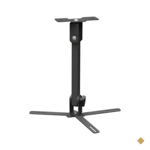 Suporte Projetor Datashow De Teto Universal 20cm Cor Preto