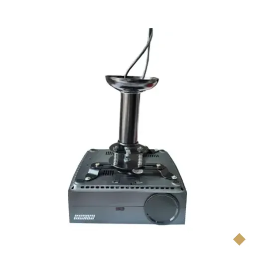 Suporte De Teto Para Projetor Universal Preto Notecom