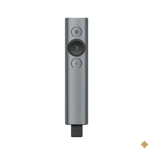 Apresentador Multimídia Mouse Pointer Logitech Spotlight, Bluetooth E Receptor…