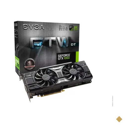 Placa de Vídeo  EVGA GTX 1060 FTW 6GB ACX 3.0  GDDR5 192-bit PCI-E 3.0 x16 