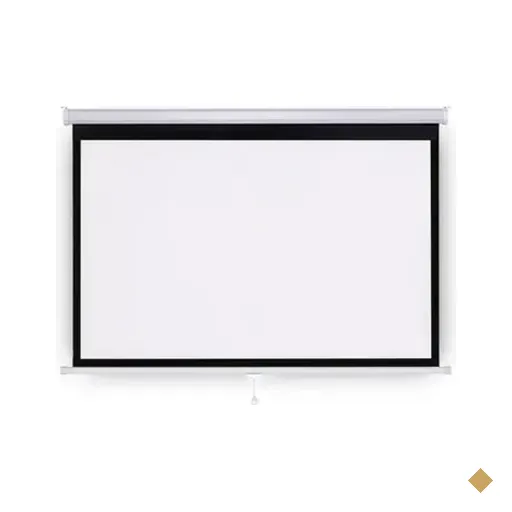 Tela De Projeção Goldentec, Retrátil, 200x150cm