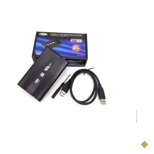 Case Empire HDD/SSD 2,5″ SATA para USB 3.0 Preto