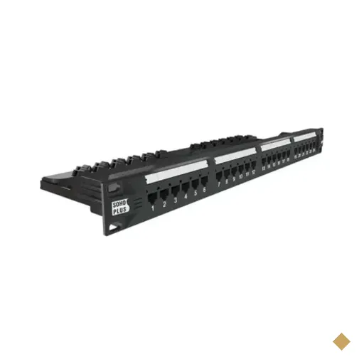 Patch Panel Cat.5e Furukawa Sohoplus, 24 Portas, T568a/b