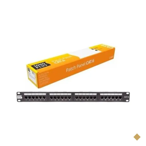 Patch Panel Furukawa T568A/B Soho Plus, CAT.6, 24 Portas