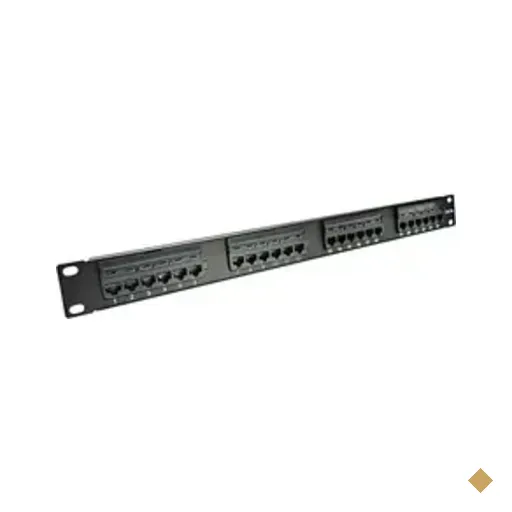 Patch Panel 24p Multitoc Rj-45 Cat5 1u 19
