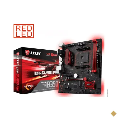 Placa Mãe MSI B350M GAMING PRO (Socket AM4) AMD B350