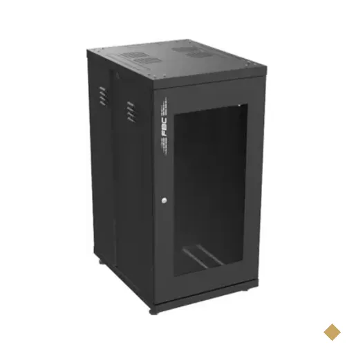 Rack De Piso Fibracem Desmontado 24u 570mm P570