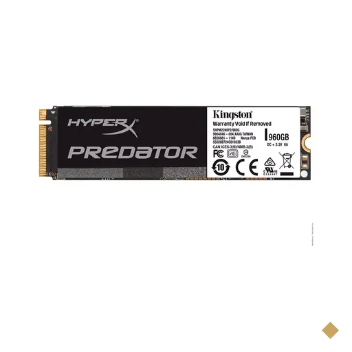 HyperX Predator 960GB PCIe x4 2.0 (SSD) SHPM2280P2/960G
