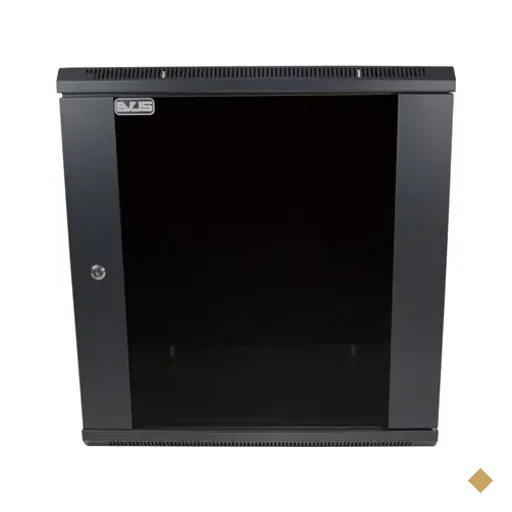 Rack Mini 19" Evus Ev-dw6412 12u X 600 X 450mm De Parede Preto