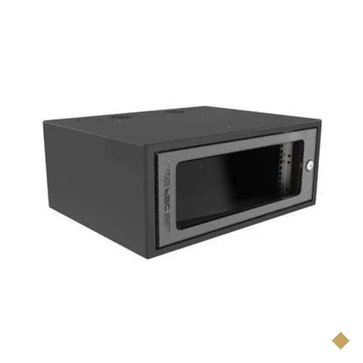Mini Rack De Parede Fibracem Cftv Em Plástico 4u 400mm