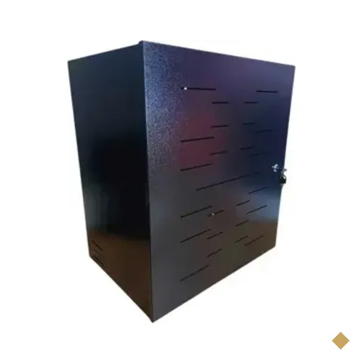 Rack Padrao 19" 12u X 350mm Preto Porta Perfurada Gforce 1174