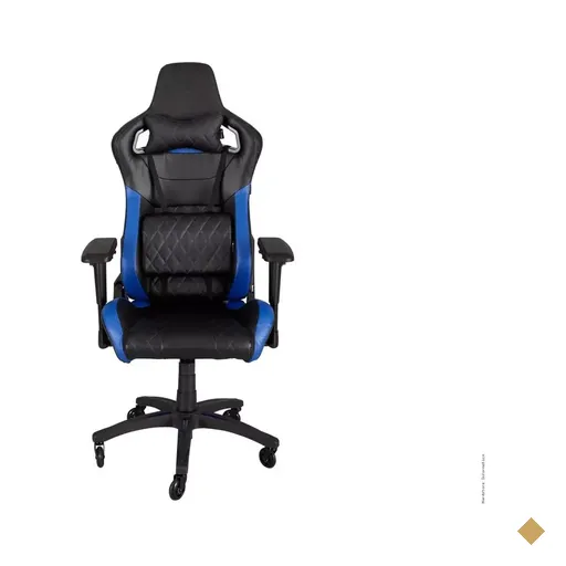 Cadeira Gamer Corsair T1 Race Preta/Azul