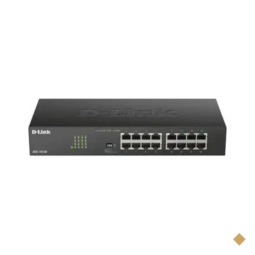 Hub Switch D-link Dgs-1016d 16 Portas / 10/100/1000mbps