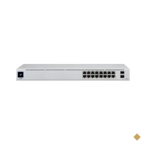 Switch Ubiquiti Unifi Gen2, 16p, Poe + 2sfp, 42W - Usw-16-Poe I