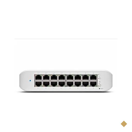 Switch Ubiquiti Lite 16 Poe, Ethernet de 10/100/1000 MBps, 16 Portas -…