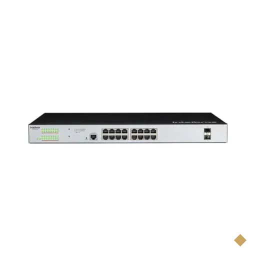 Switch 16 Portas Gerenciável  Sg 1602 Poe Max 4760064 Intelbras