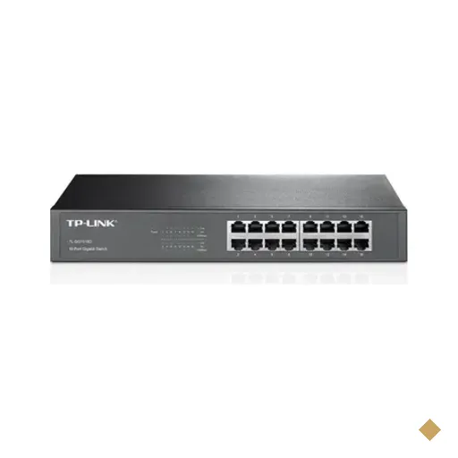 Switch 16 Portas Gigabit P/rack Tl-sg1016d Tp-link