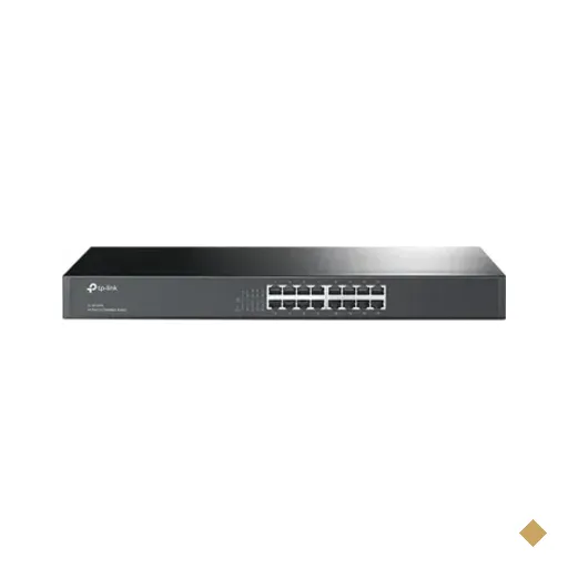 Switch Tp-link Tl-sf1016 16 Portas 10/100mbps Rackmount Ethernet Não…