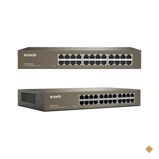 Switch 24 Portas 10/100/1000 Gigabit, Rack/Mesa, Tenda - Teg-1024d