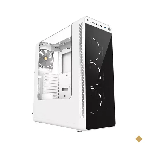 Gabinete  Thermaltake View 27 Snow com Janela