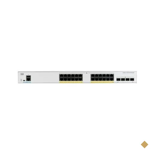 Switch Cisco Catalyst 1000, 24 Portas, GE, POE, 4x1G, SFP - C1000-24t-4x-l