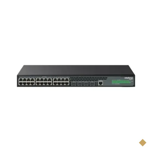 Switch Gerenciável 24P Gigabit S2328G-A e 4P SFP 1000 BASE-X, 4760106…