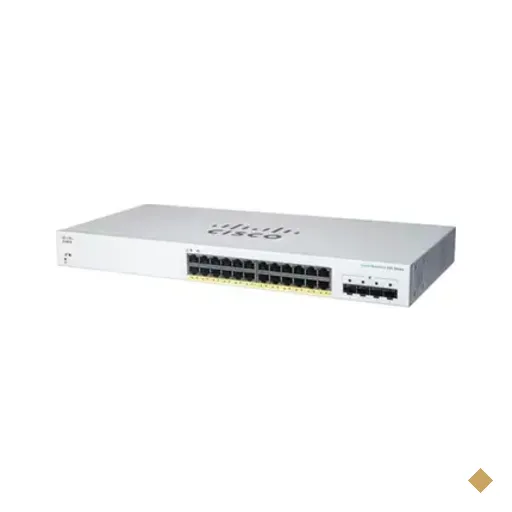 Switch Cisco Cbs220 24 Portas Gigabit 10/100/1000 4x1g Sfp Layer 2…