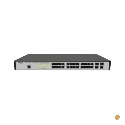 Switch 24 Portas Fast 4p Mini Gbic 2842mr 4760003 Intelbras