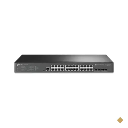 Switch Gerenciável Tp-link Gigabit 24 Portas 4 Slots Sfp - Tl-sg3428 Ppb