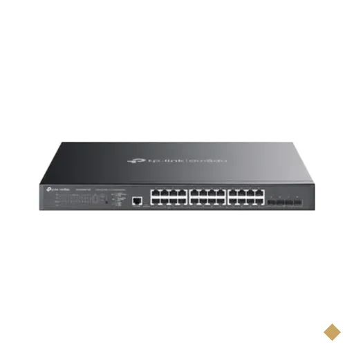 Switch 24 Portas Tp-link Sg-3428xpp-m2 - 2.5gbps Poe+ - 8 Portas Poe++ - 4…