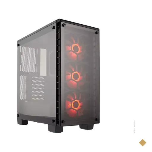 Gabinete Corsair Crystal Series 460X RGB Mid Tower
