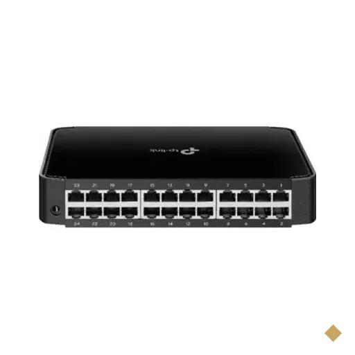 Switch Tp-link Tl-sf1024m 24 Portas Rj45 10/100mbps Desktop Não Gerenciável…