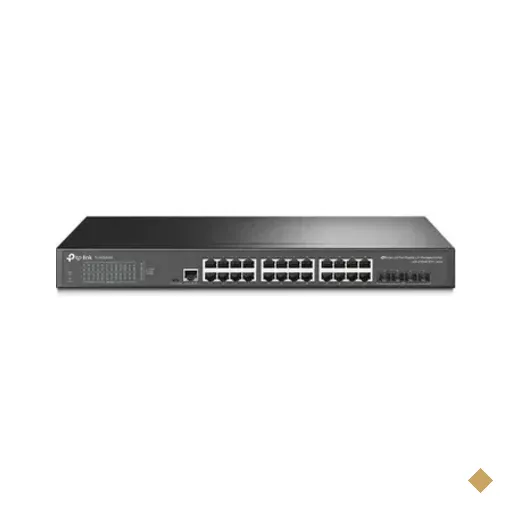 Switch Gerenciável Tp-link Tl-sg3428x Jetstream 24 Portas Gigabit L2+ 4 Slots…