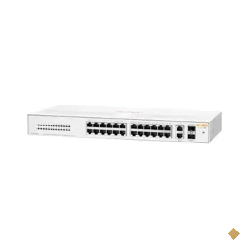 Switch Hp Aruba 26 Portas 10/100/1000, 26G, 2SFP - R8R50A