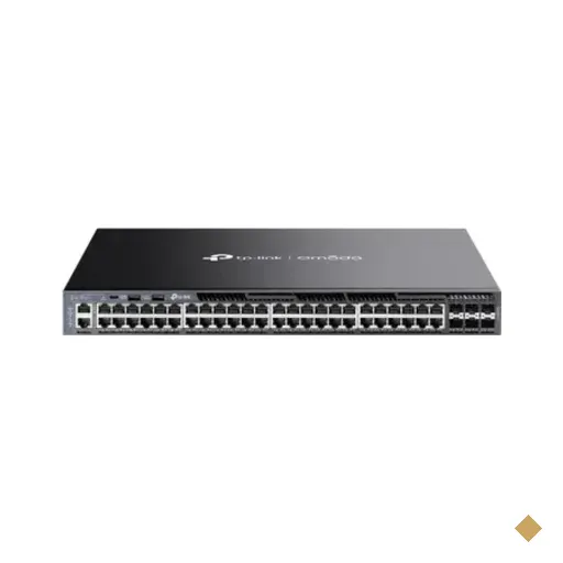 Switch Tp-link  10/100/1000Mbps Gigabit 48 Portas, Gerenciável L3, 54 Portas 6…