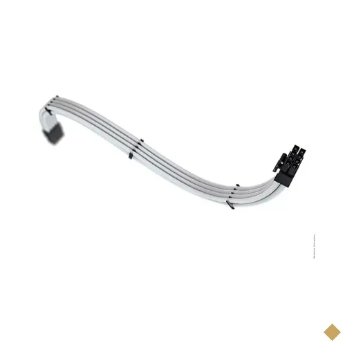 Rise Mode Cabo Sleeved PCI-E 6+2 Pinos Full White