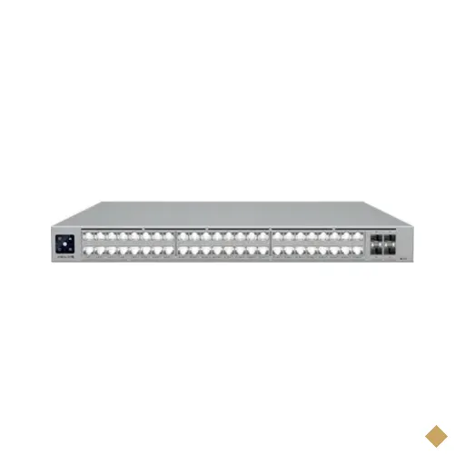 Switch Ubiquiti Gerenciável L3 48 Portas 2.5 Gigabit + 04 Sfp28 De 25gb…