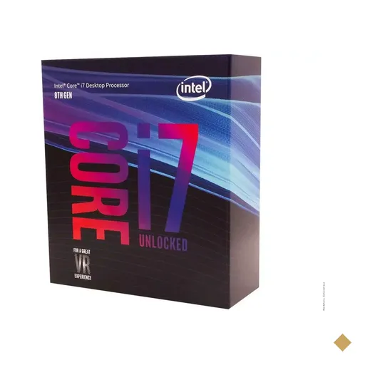 Processador Intel Core i7-8700K 3.7GHz (4.7GHz Turbo, LGA 1151, 12MB Cache…